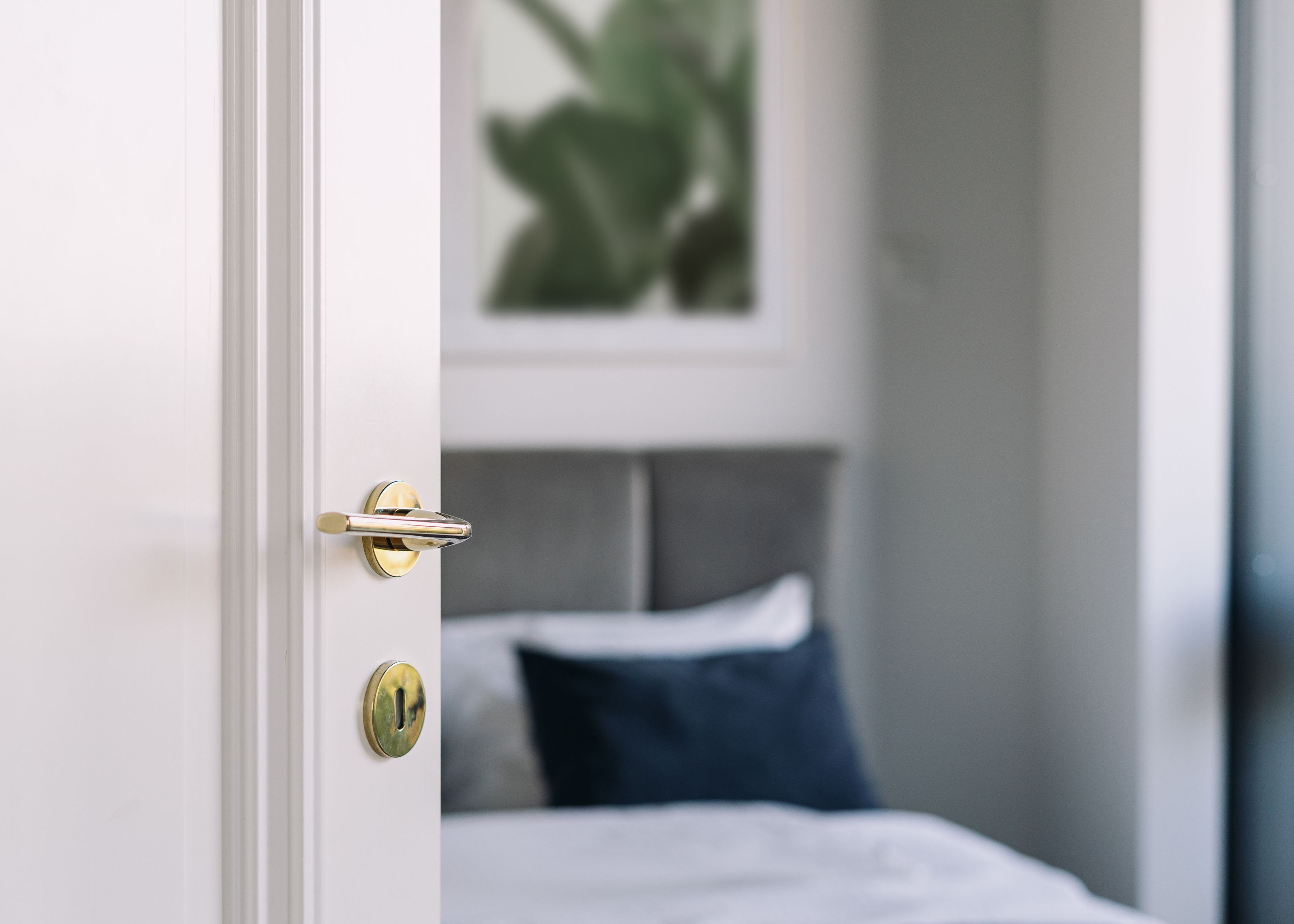 Bedroom doorway